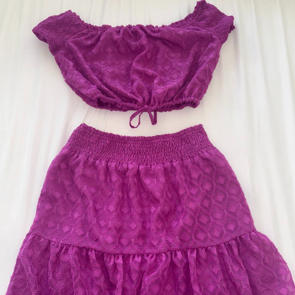 Lace Two Piece Set